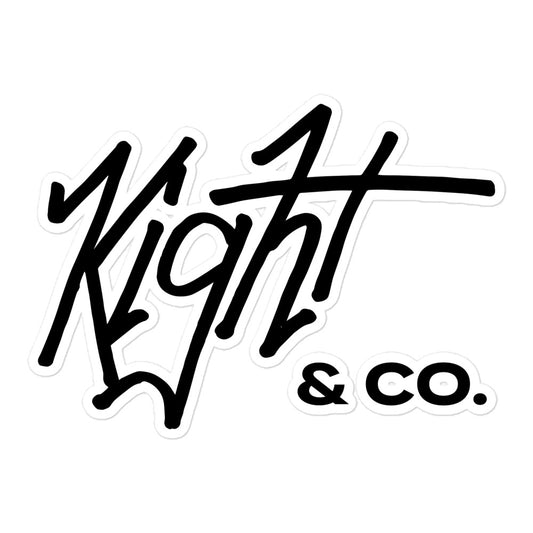 Kight & Co. Sticker